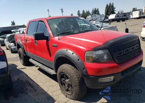 2004 Ford F150 Supercrew из США, поврежденный, VIN 1FTPW14584KB12029